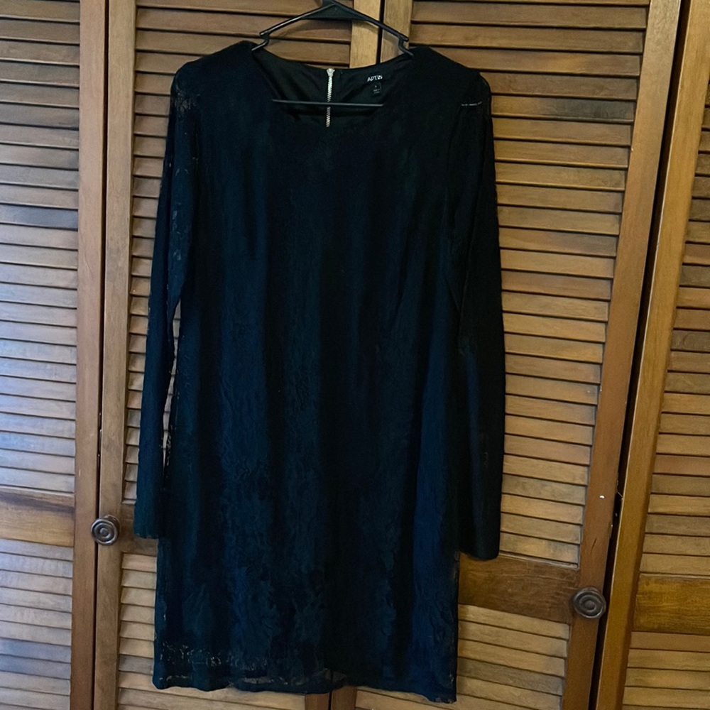 LS Blk Dress
